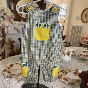 NWOT Handmade Infant Boys Longall size 9 months